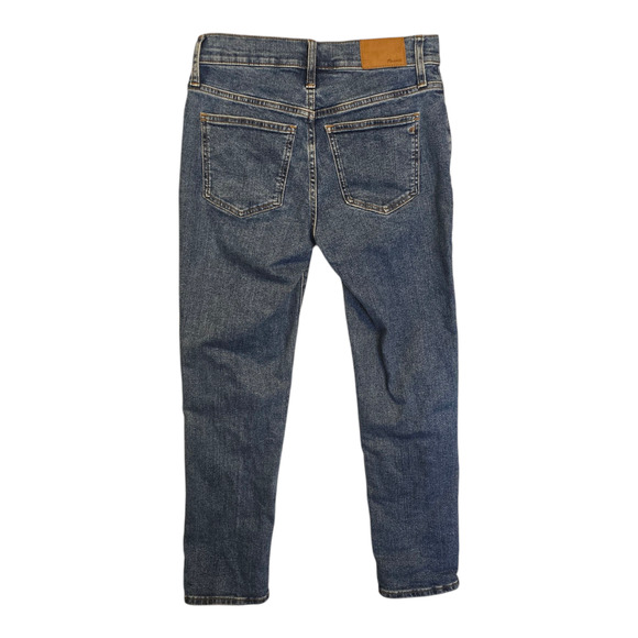 Madewell Jeans Womens Size 25 Blue The Mid-Rise Perfect Vintage Tapered Classic - Picture 2 of 13